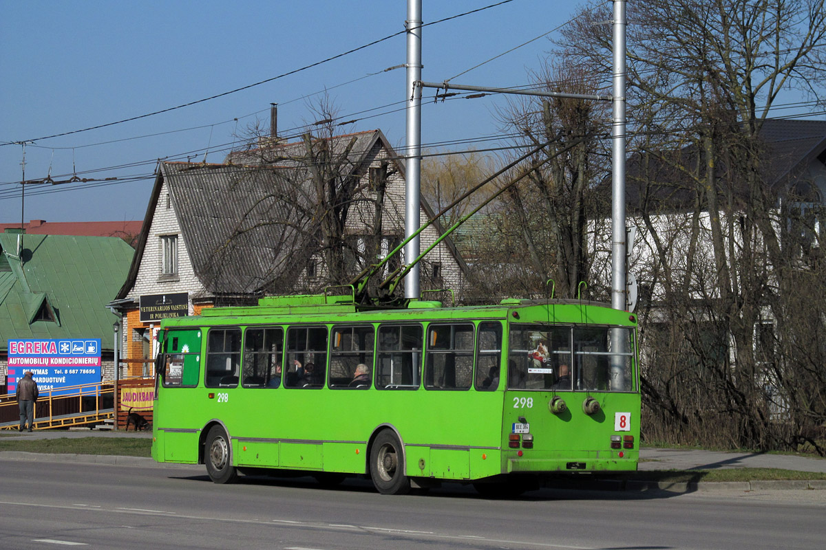 Каунас, Škoda 14Tr02/6 № 298