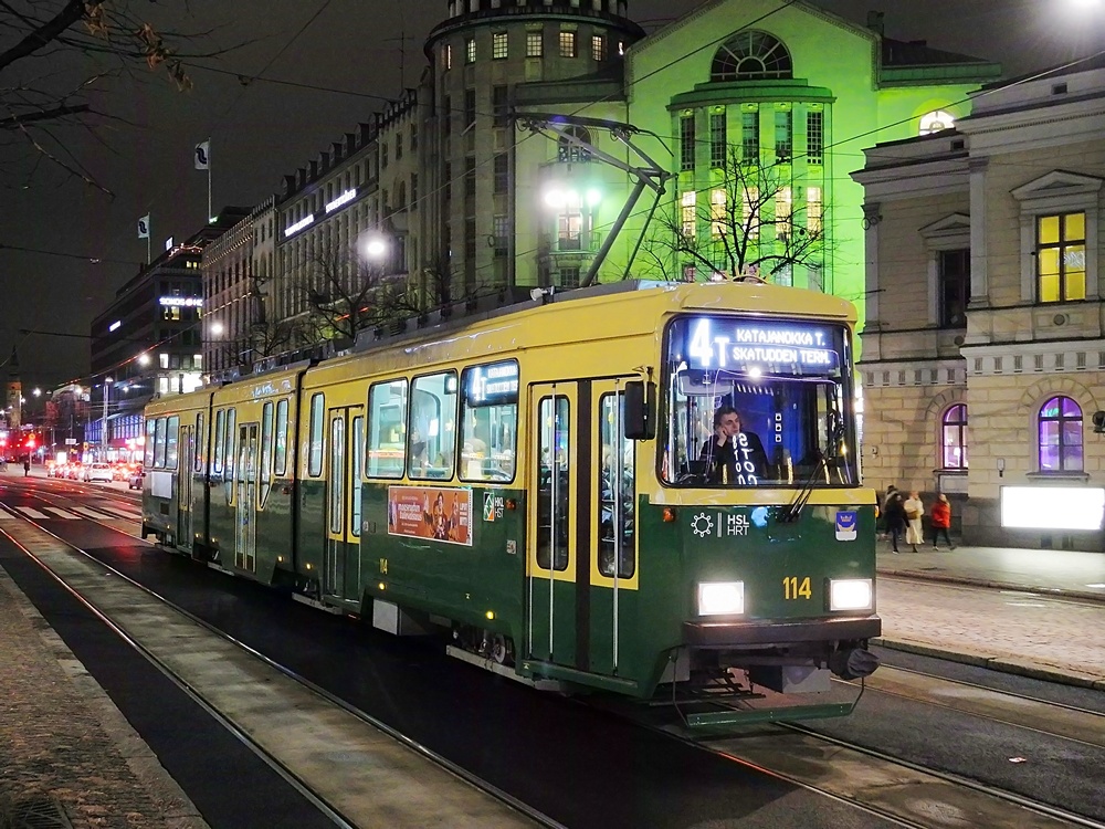 Хельсинки — Эспоо, Valmet MLNRV1 № 114