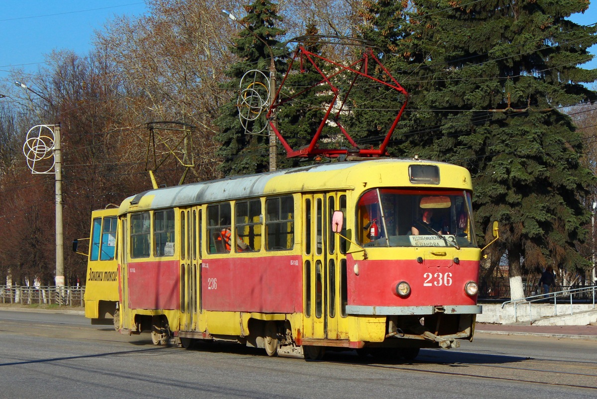 Тверь, Tatra T3SU № 236; Тверь — Трамвайные линии: Пролетарский район