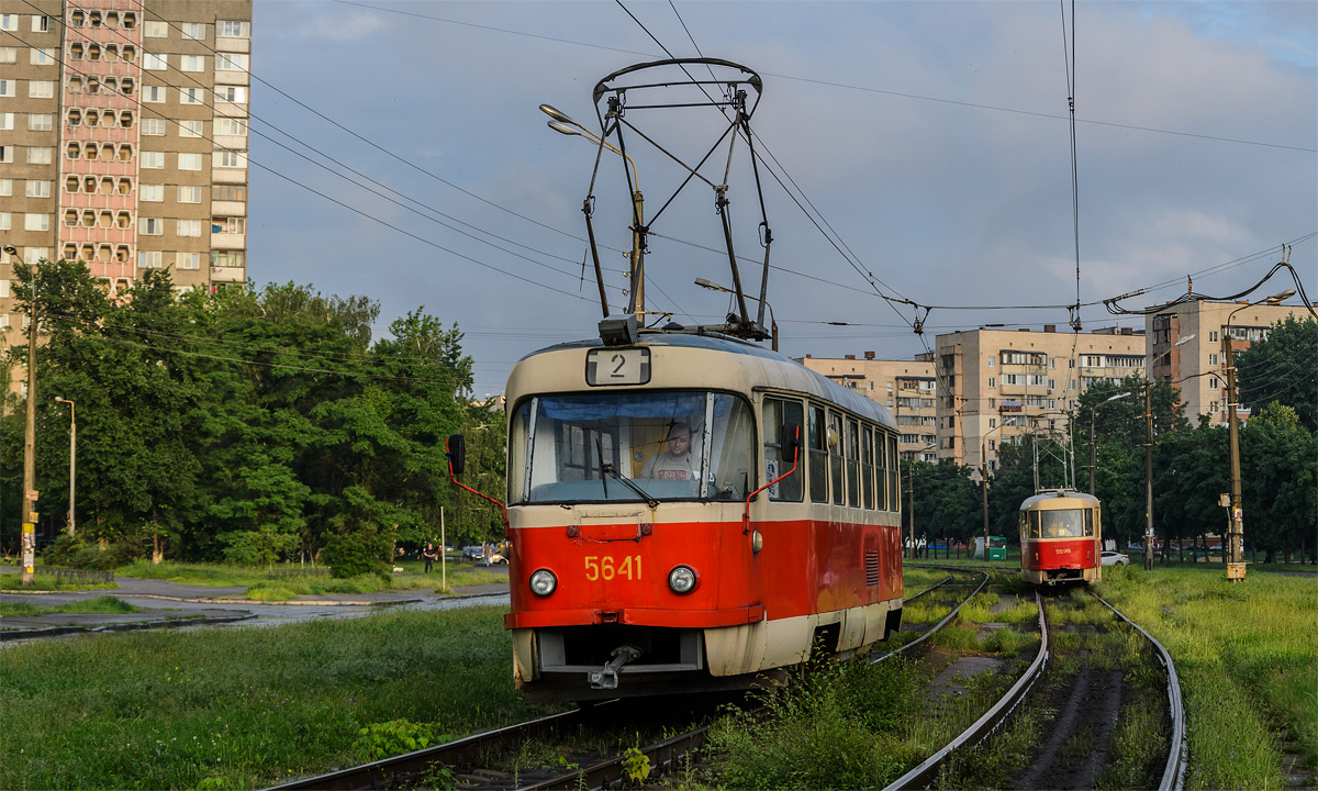 Киев, Tatra T3SU № 5641 Киев, Tatra T3SU № 5641