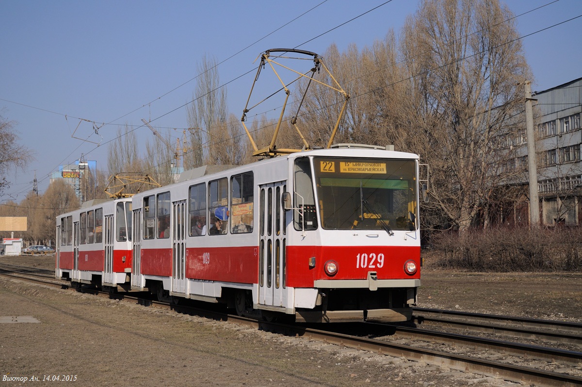 Самара, Tatra T6B5SU № 1029