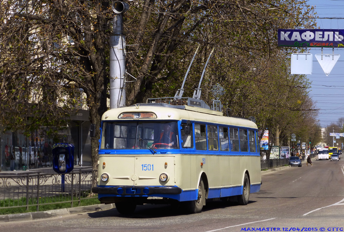 Крымский троллейбус, Škoda 9Tr19 № 1501