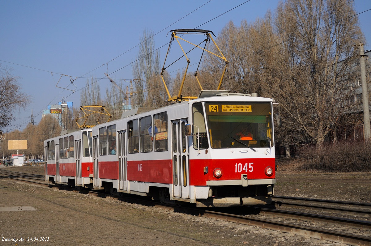 Самара, Tatra T6B5SU № 1045 Самара, Tatra T6B5SU № 1045