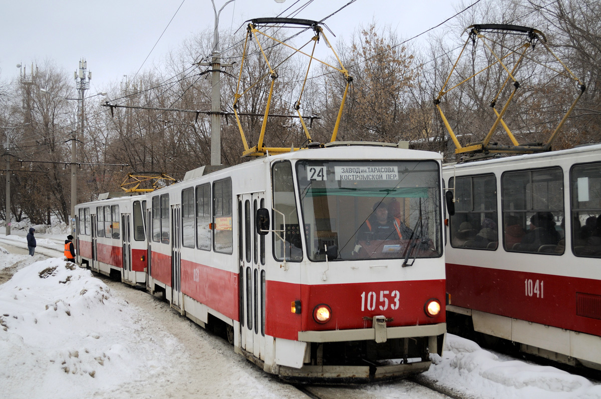 Самара, Tatra T6B5SU № 1053