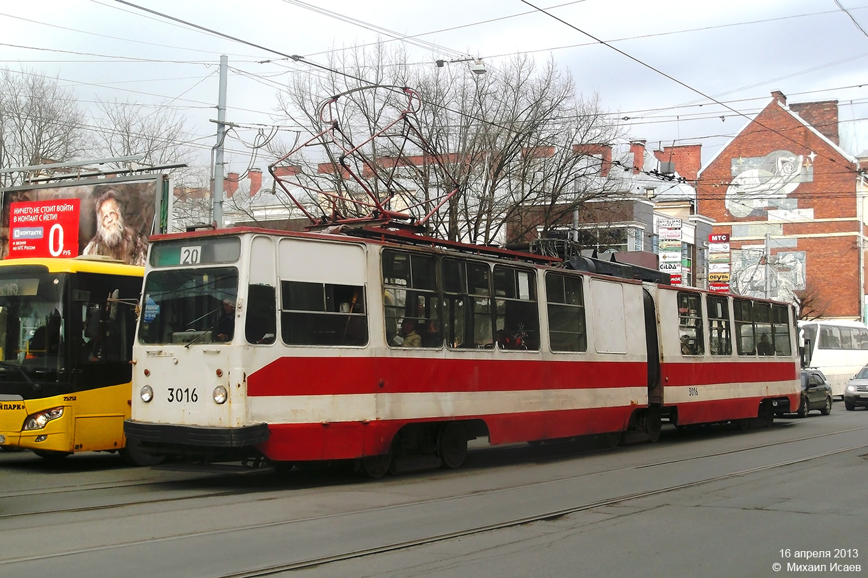 Санкт-Петербург, ЛВС-86К № 3016 Санкт-Петербург, ЛВС-86К № 3016