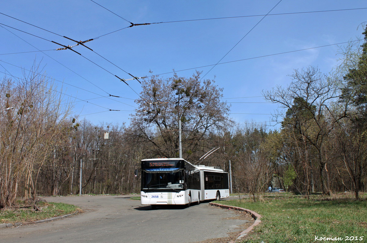 Київ, ЛАЗ E301D1 № 2658