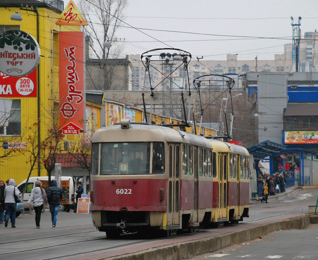 Kijev, Tatra T3SU — 6022