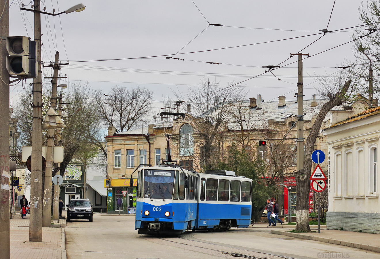 Евпатория, Tatra KT4SU № 003
