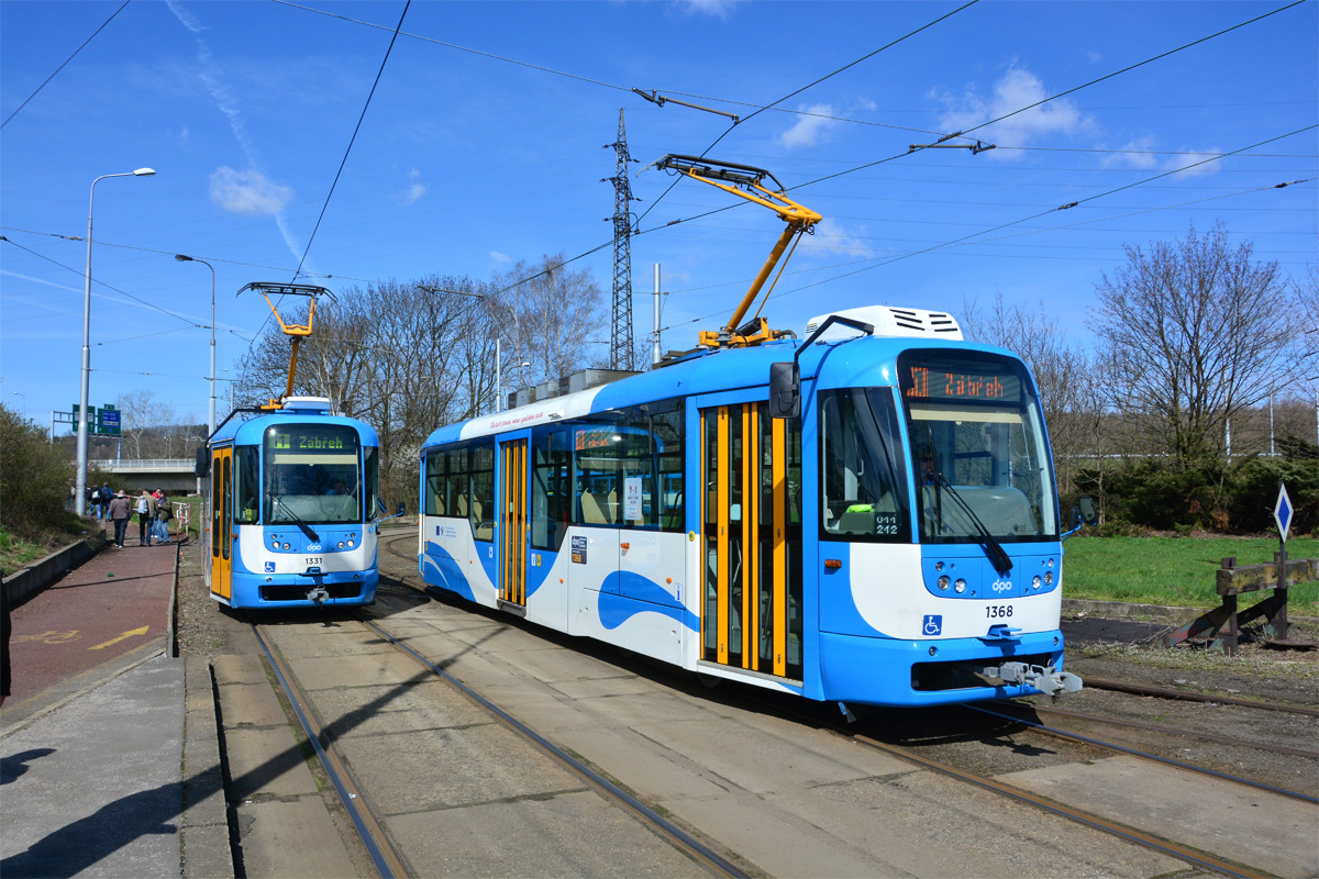 Острава, Vario LFR.E № 1331; Острава, Vario LFR.S № 1368