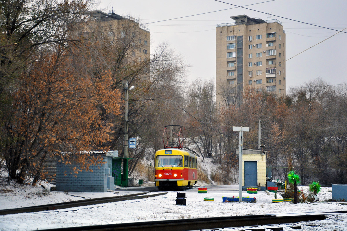 Волгоград, Tatra T3SU № 5826