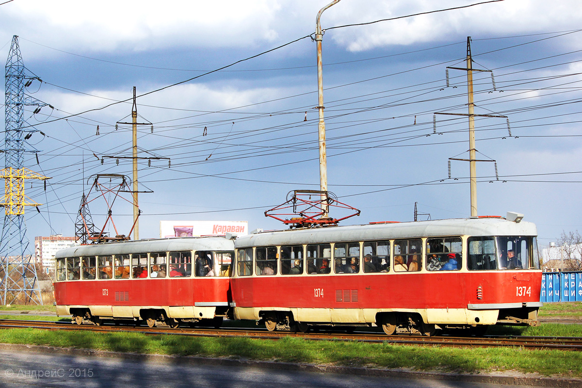 Днепр, Tatra T3SU № 1374