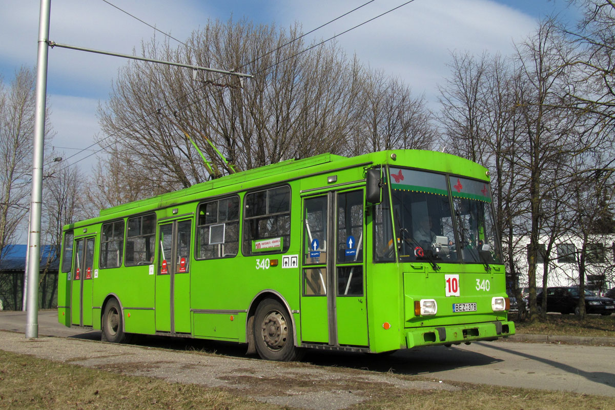 Каунас, Škoda 14Tr13/6 № 340