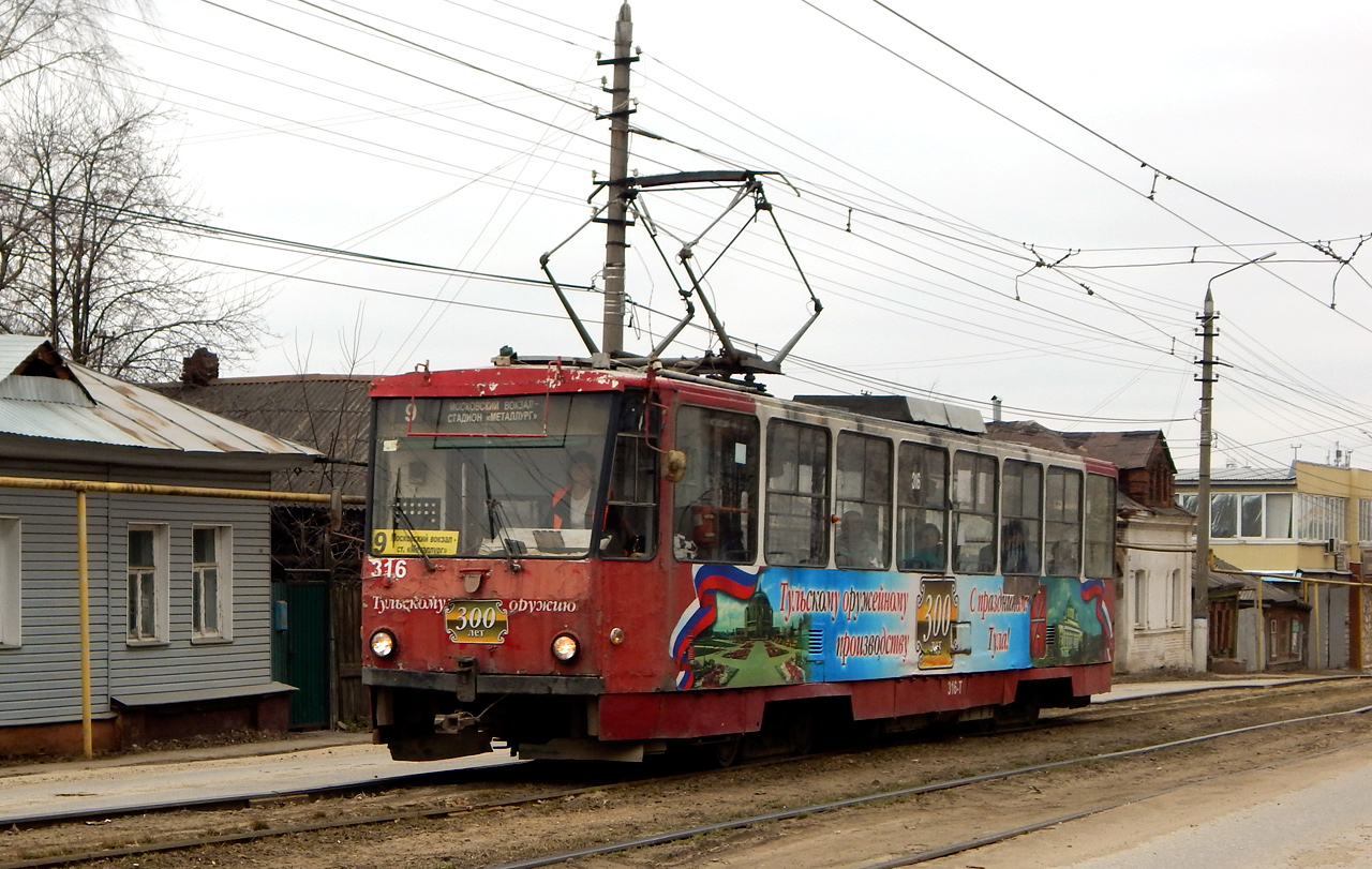 Тула, Tatra T6B5SU № 316