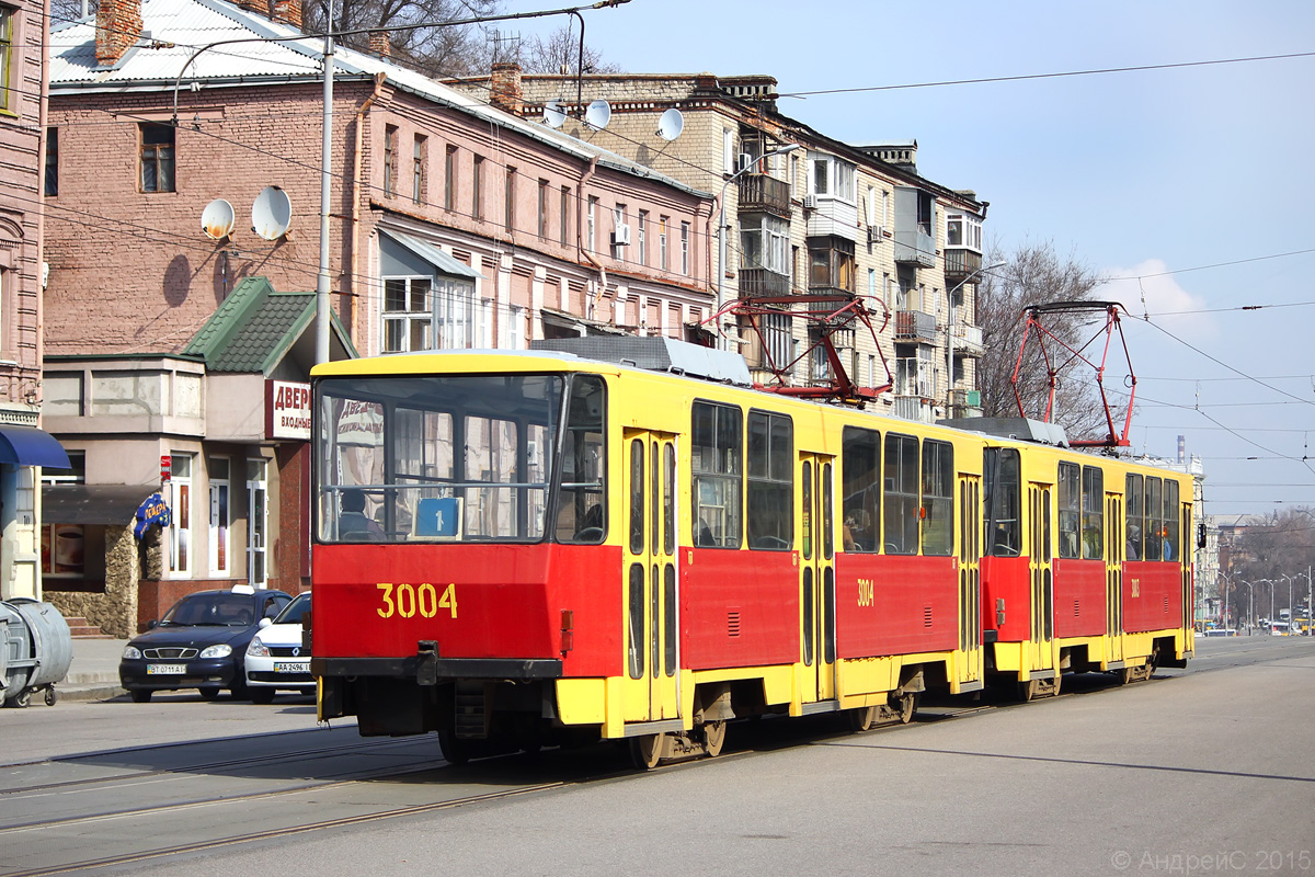 Днепр, Татра-Юг Т6Б5 № 3004