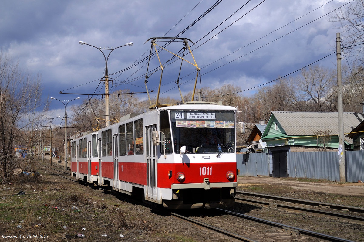 Самара, Tatra T6B5SU № 1011