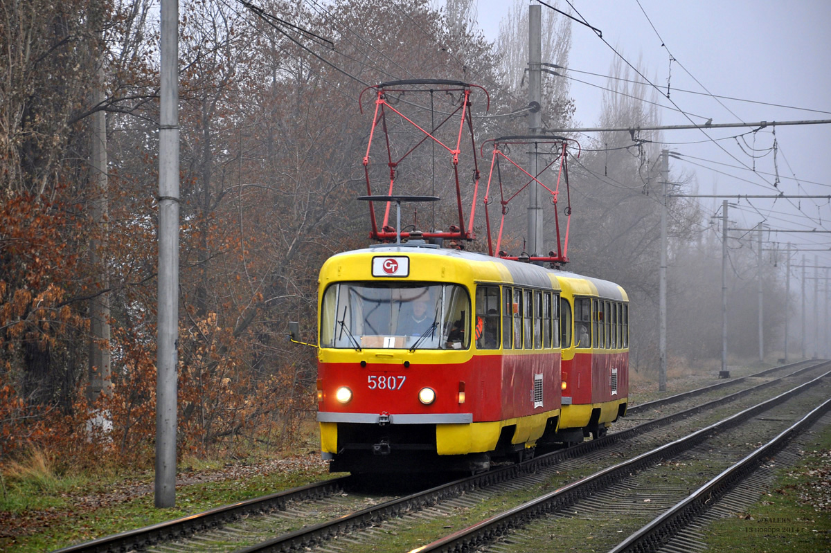 Волгоград, Tatra T3SU № 5807
