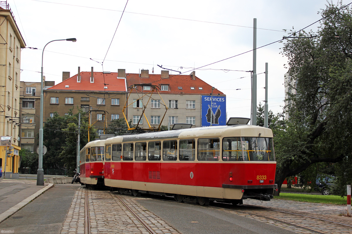 Прага, Tatra T3R.P № 8333