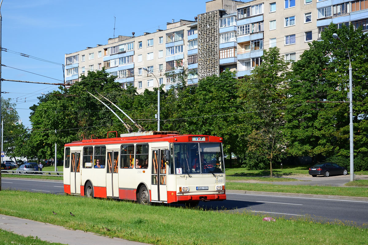 Вильнюс, Škoda 14Tr11/6 № 2560