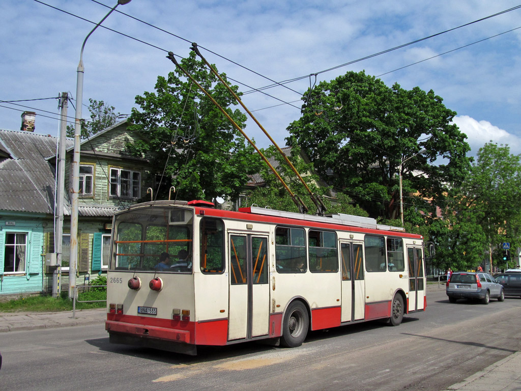 Вильнюс, Škoda 14Tr17/6M № 2665