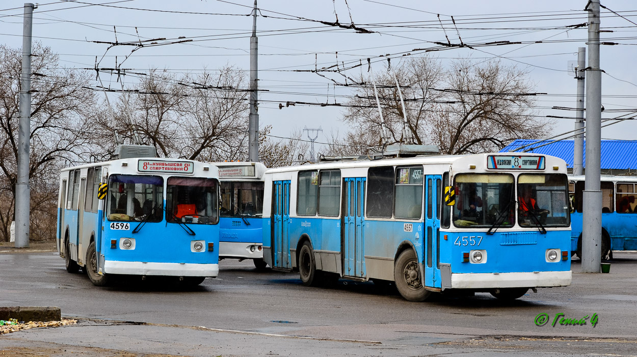Волгоград, ЗиУ-682 КР ВЗТМ № 4596; Волгоград, ЗиУ-682Г [Г00] № 4557
