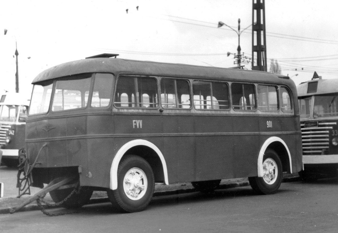Budapešť, ÁMG 406 č. 901; Budapešť — Trolleybus depot Budapešť, ÁMG 406 č. 901; Budapešť — Trolleybus depot