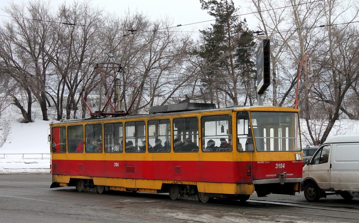 Барнаул, Tatra T6B5SU № 3184