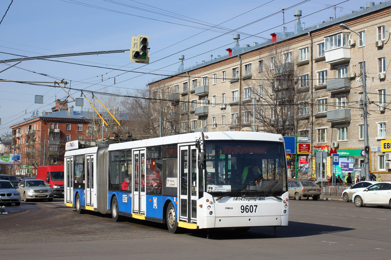 Москва, Тролза-6206.01 «Мегаполис» № 9607