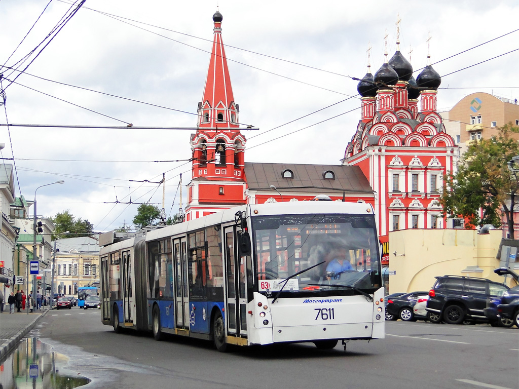 Москва, Тролза-6206.00 «Мегаполис» № 7611