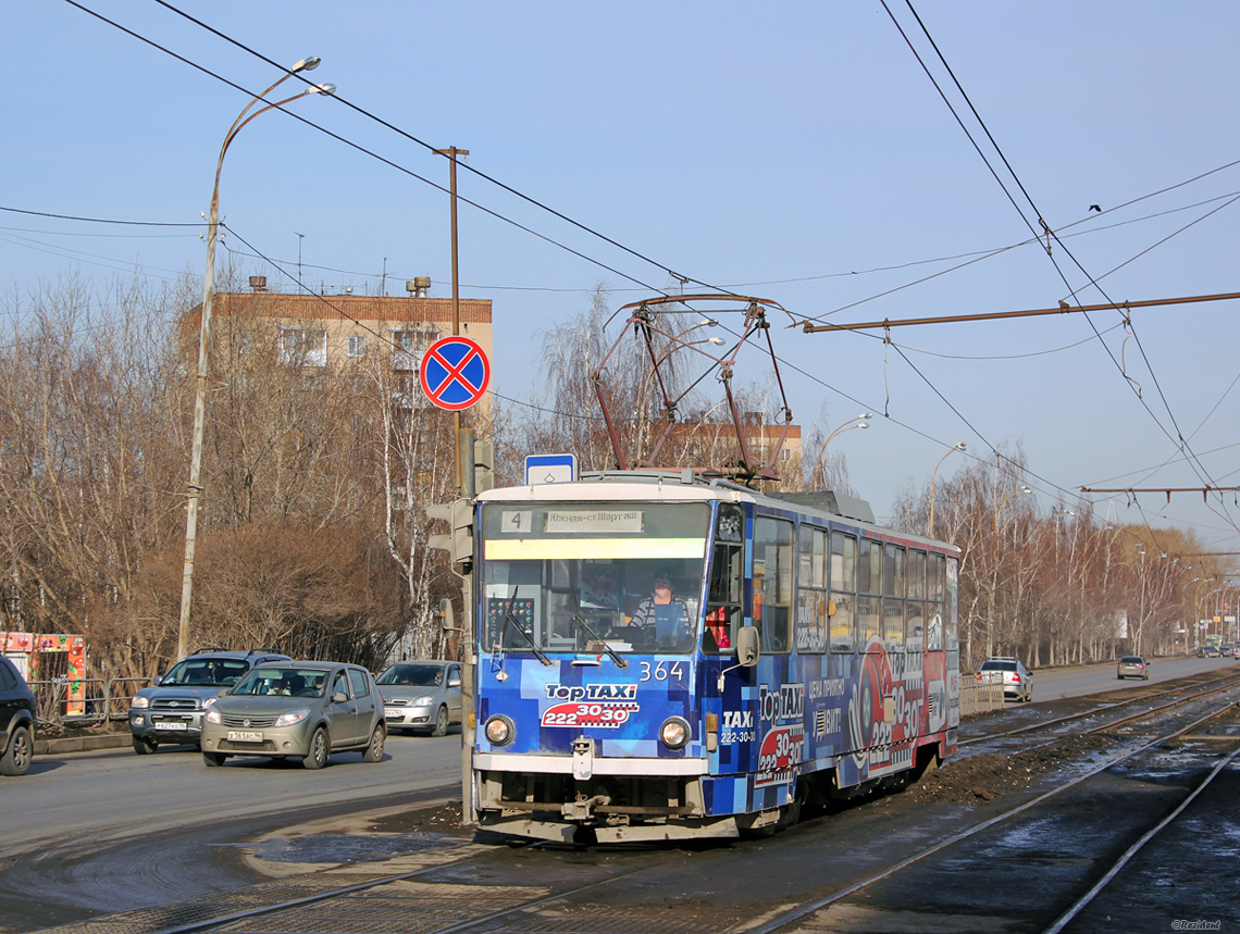 Yekaterinburg, Tatra T6B5SU № 364