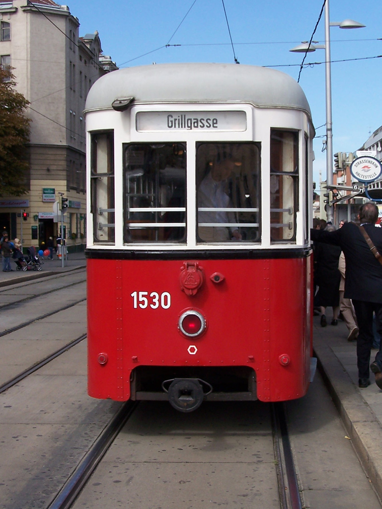 Вена, Lohner Тype k6 № 1530; Вена — Tramwaytag 2008