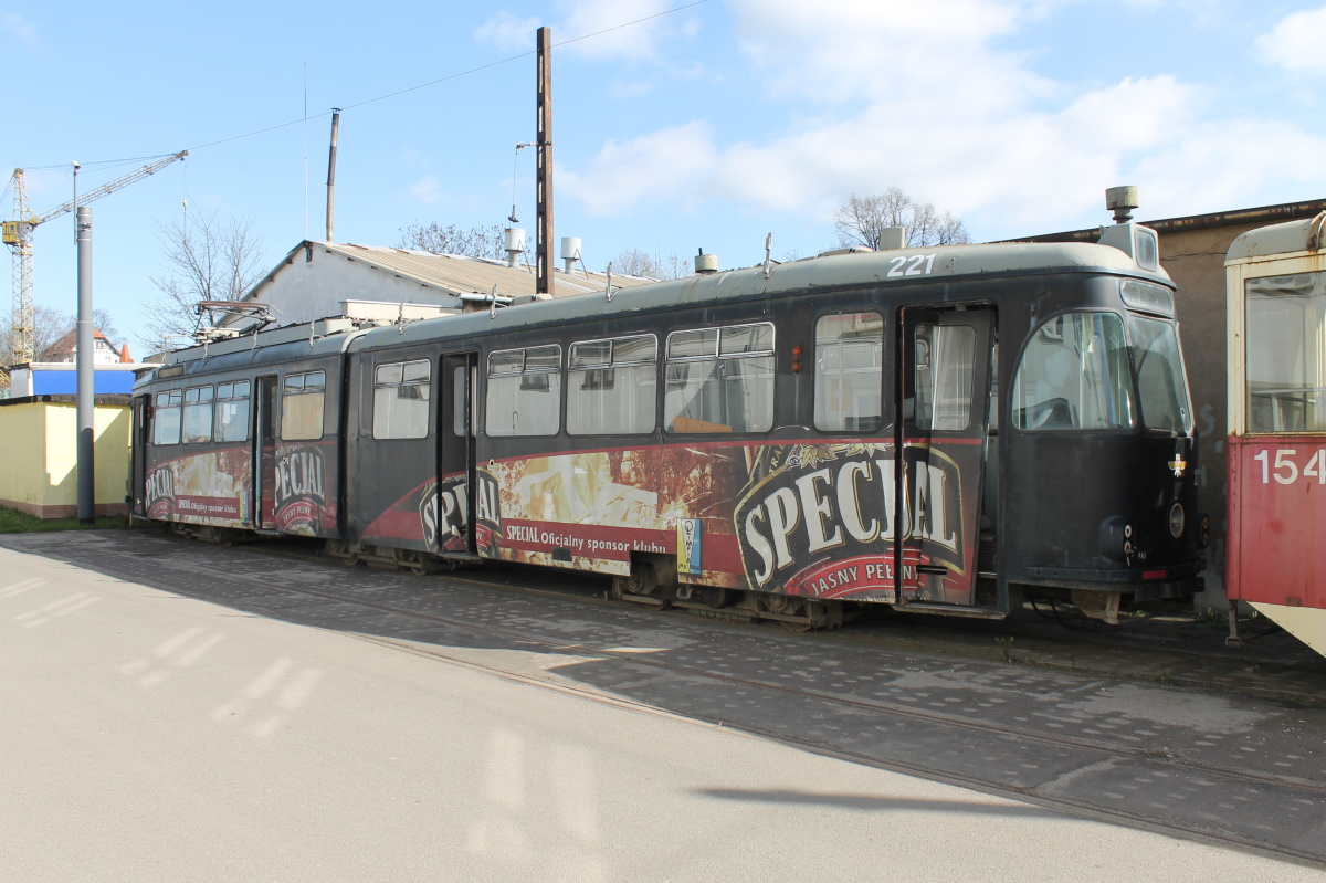 Эльблонг, Westwaggon GT6 № 221