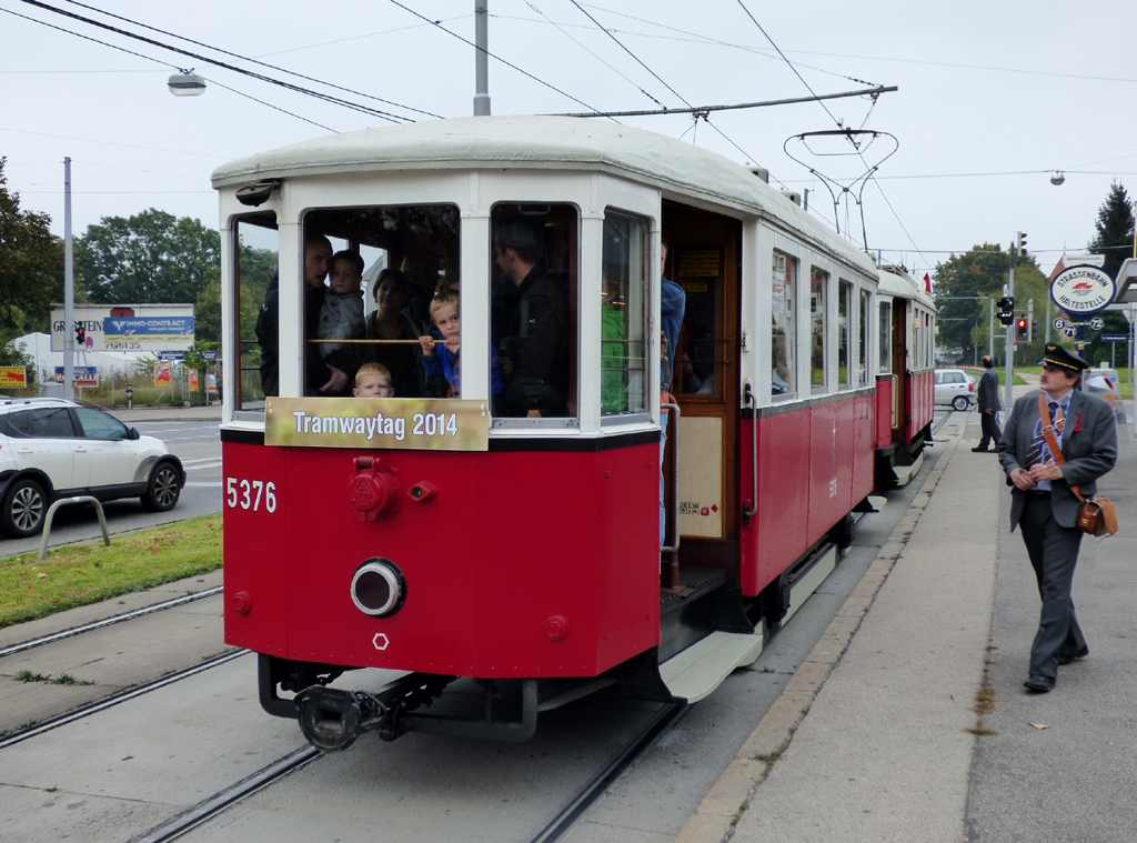 Вена, Graz Type  m3 № 5376; Вена — Tramwaytag 2014