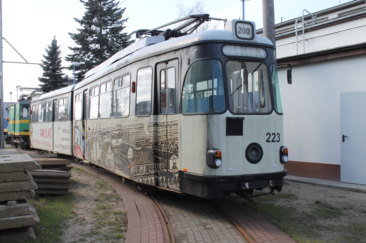 Эльблонг, Westwaggon GT6 № 223