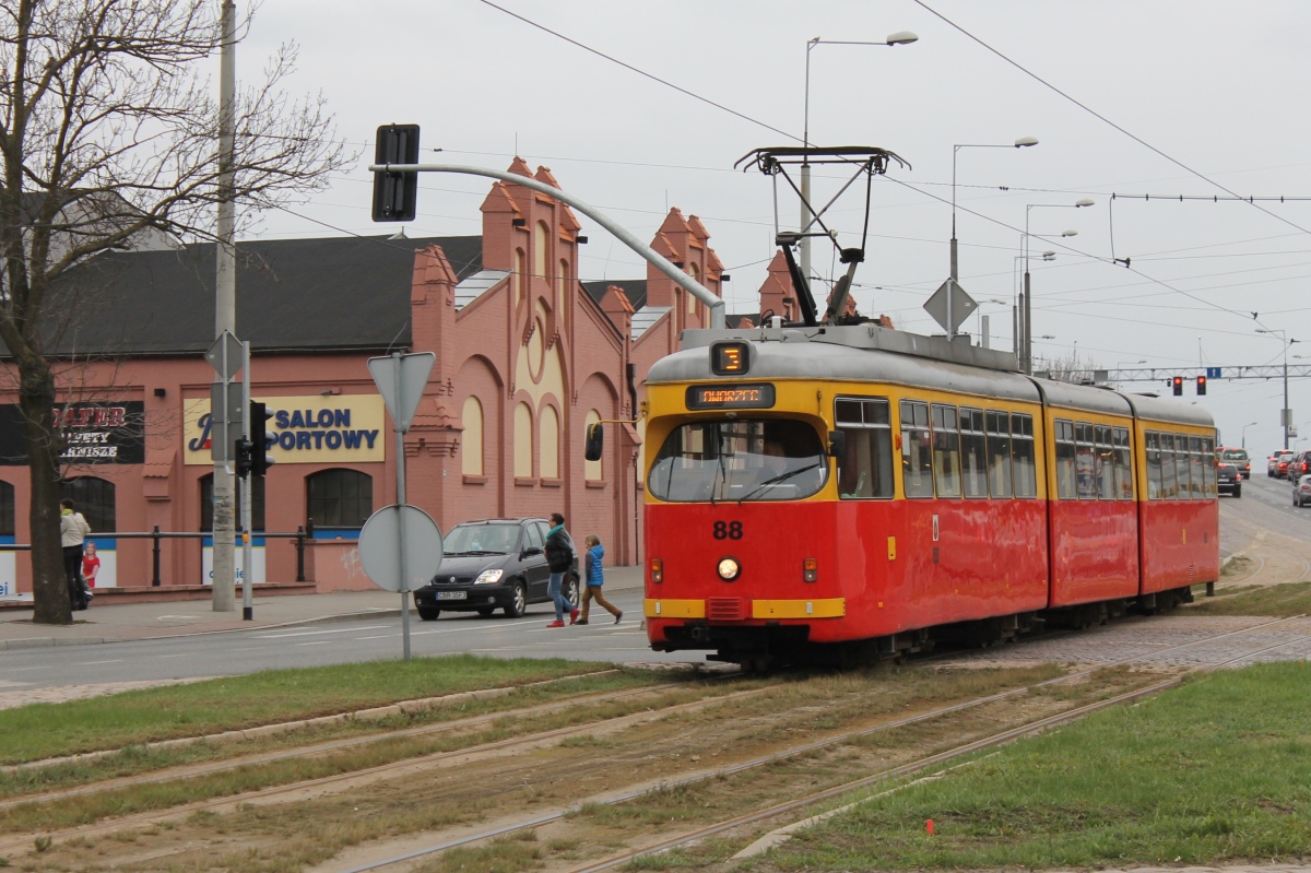 Grudziądz, Duewag GT8 — 88