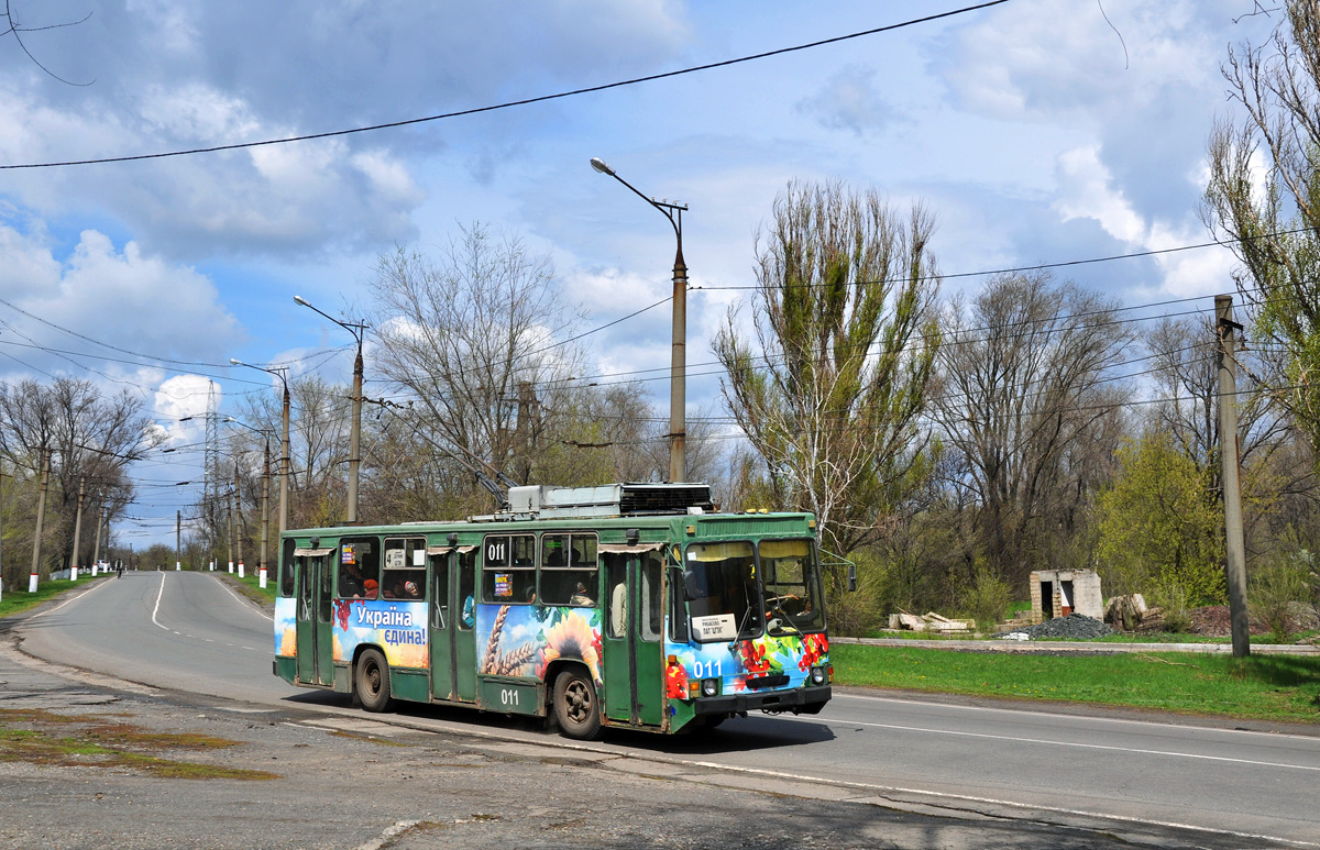 Кривой Рог, ЮМЗ Т1Р (Т2П) № 011