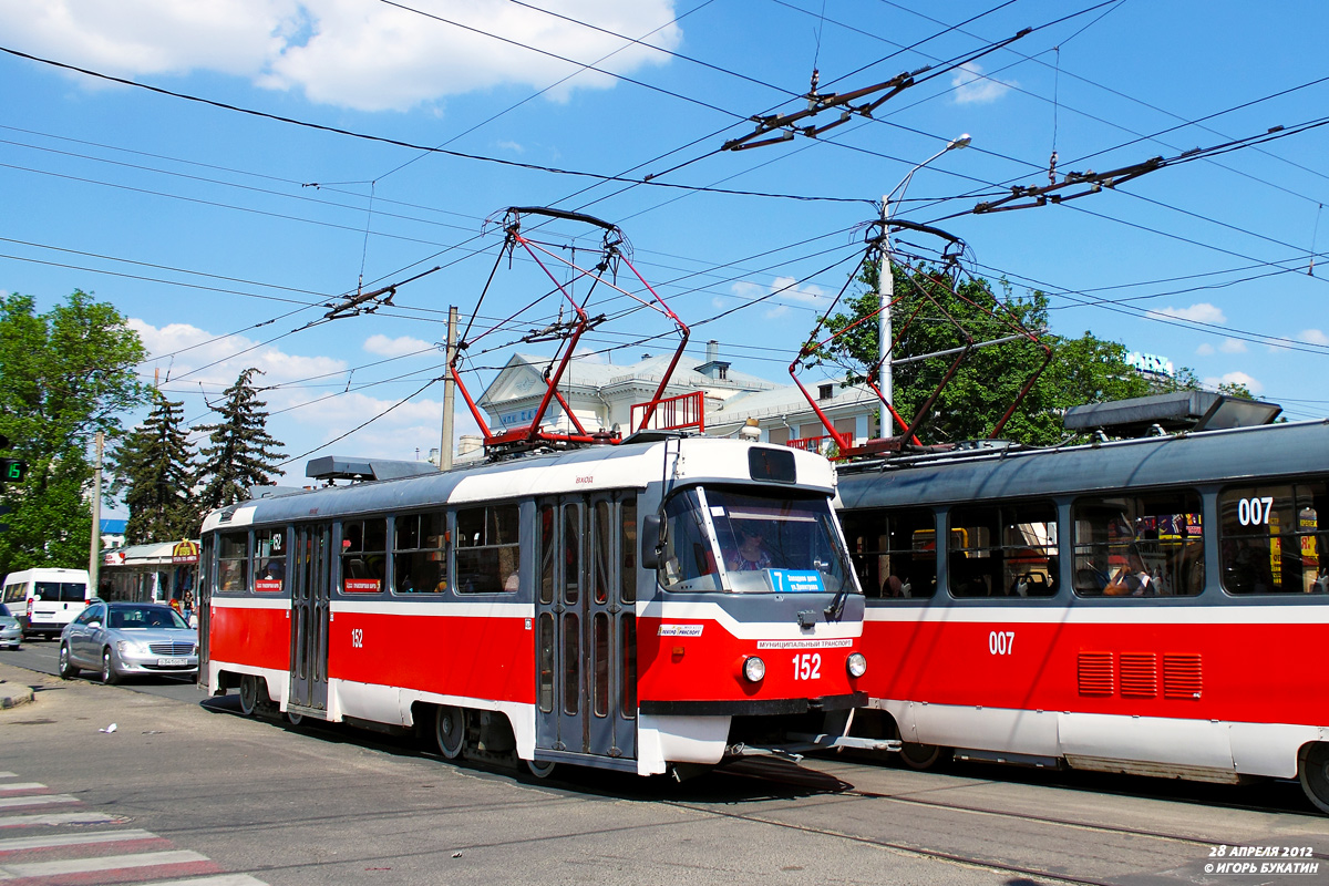 Краснодар, Tatra T3SU КВР МРПС № 152 Краснодар, Tatra T3SU КВР МРПС № 152