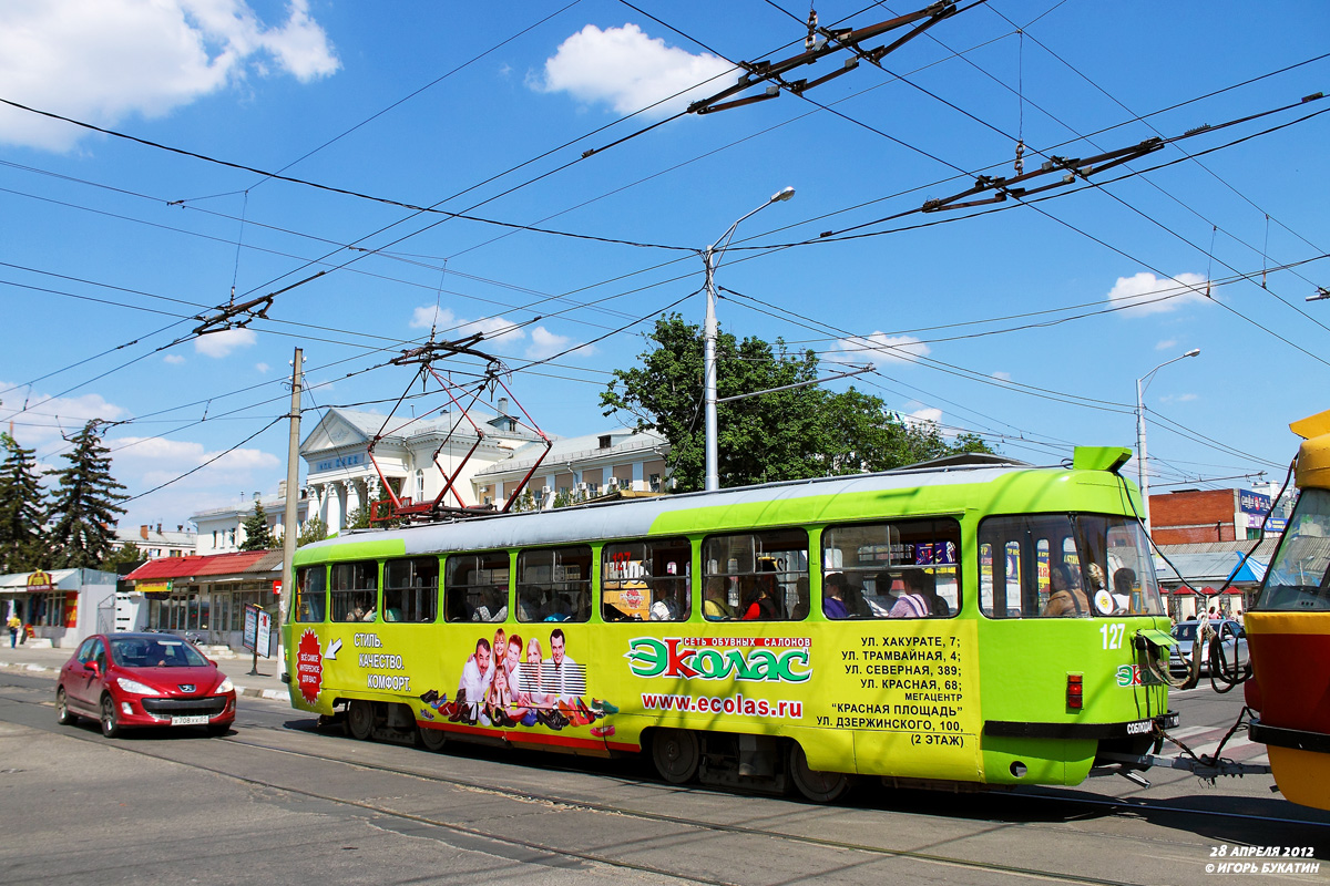 Краснодар, Tatra T3SU № 127