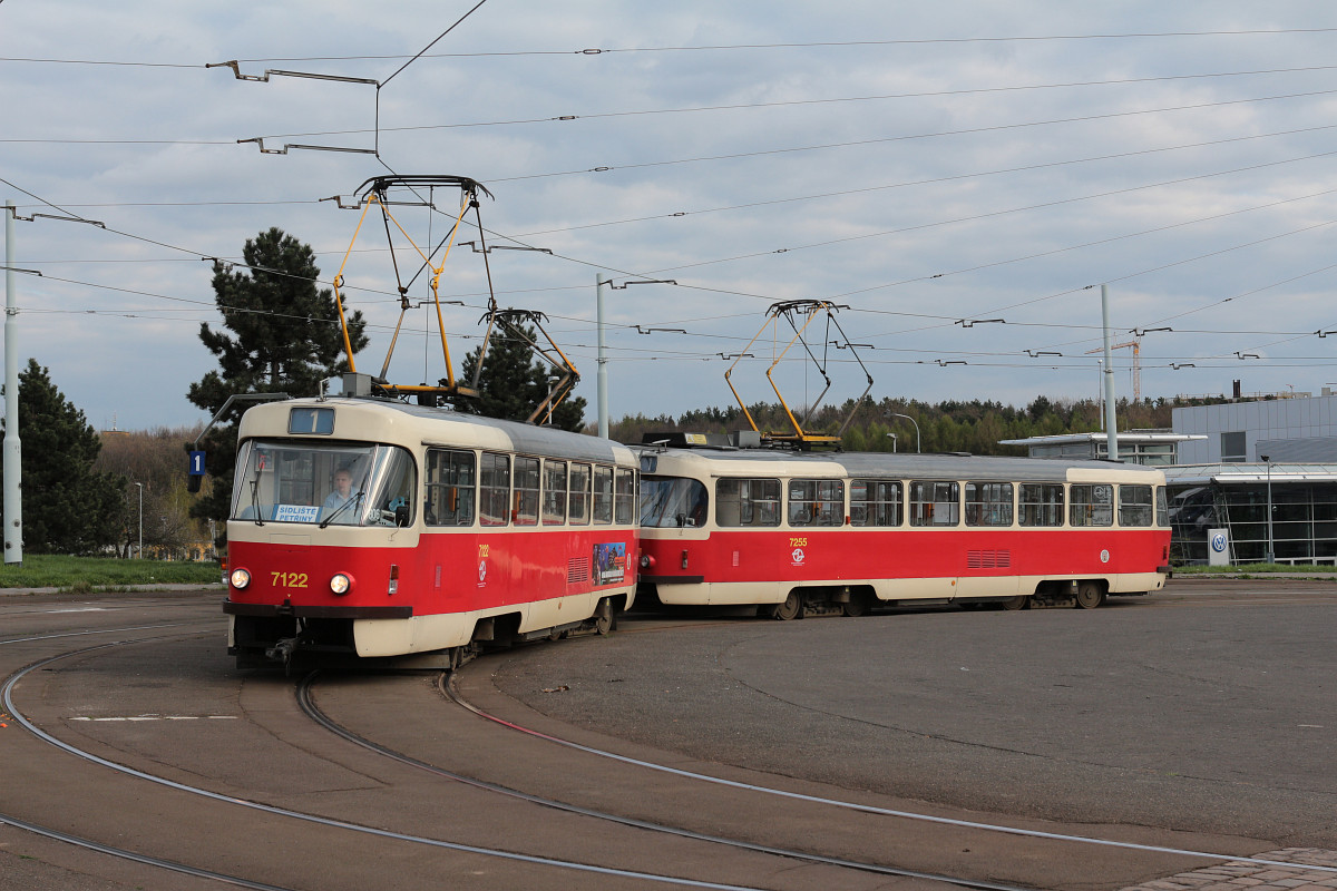 Praga, Tatra T3SUCS Nr. 7122