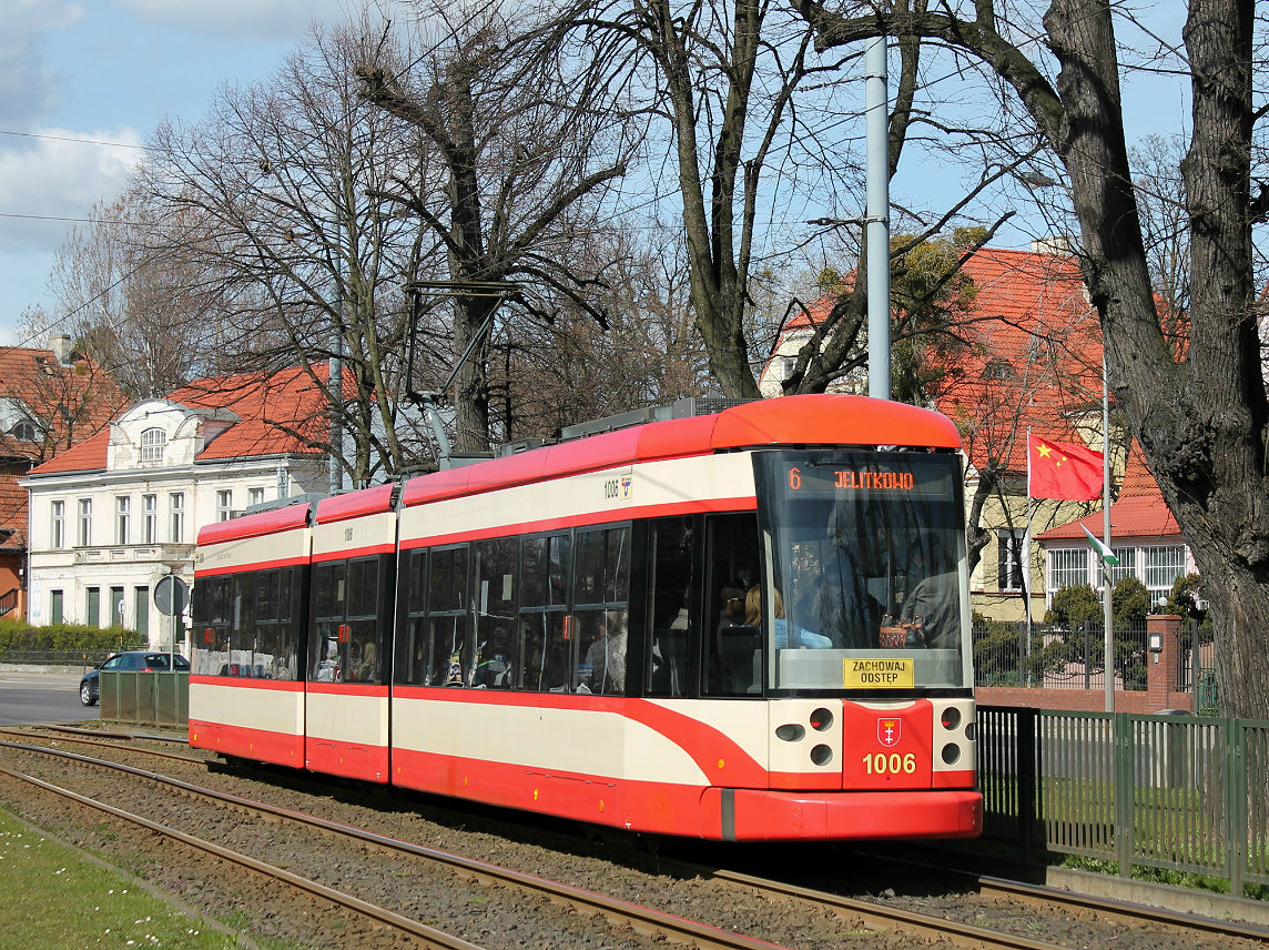 Гданьск, Bombardier NGT6/2 № 1006