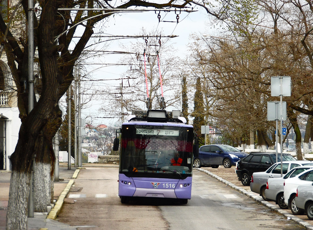 Севастополь, ЛАЗ E183A1 № 1516