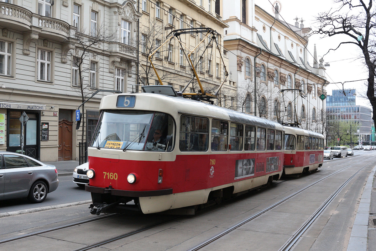Прага, Tatra T3SUCS № 7160