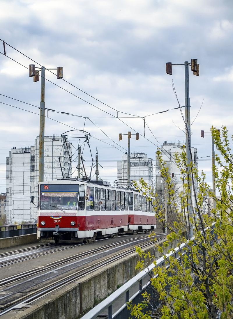 Киев, Tatra T6B5SU № 301