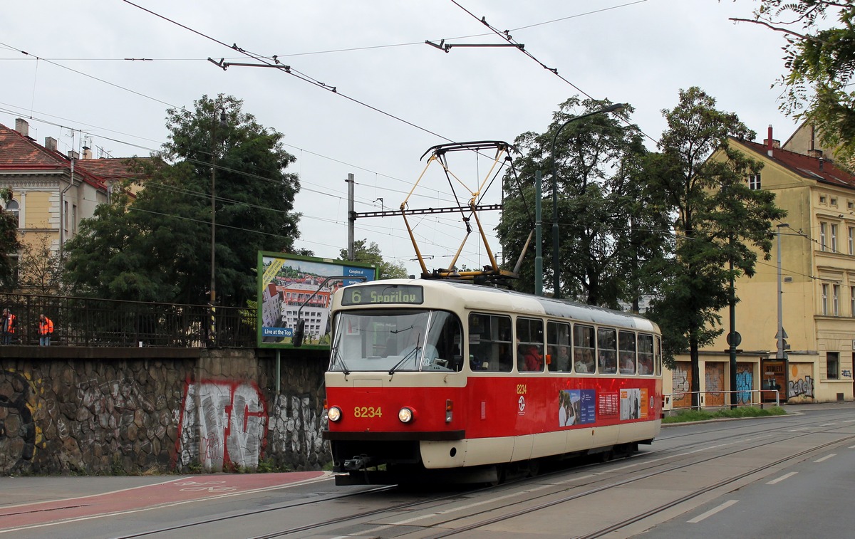 Прага, Tatra T3R.P № 8234