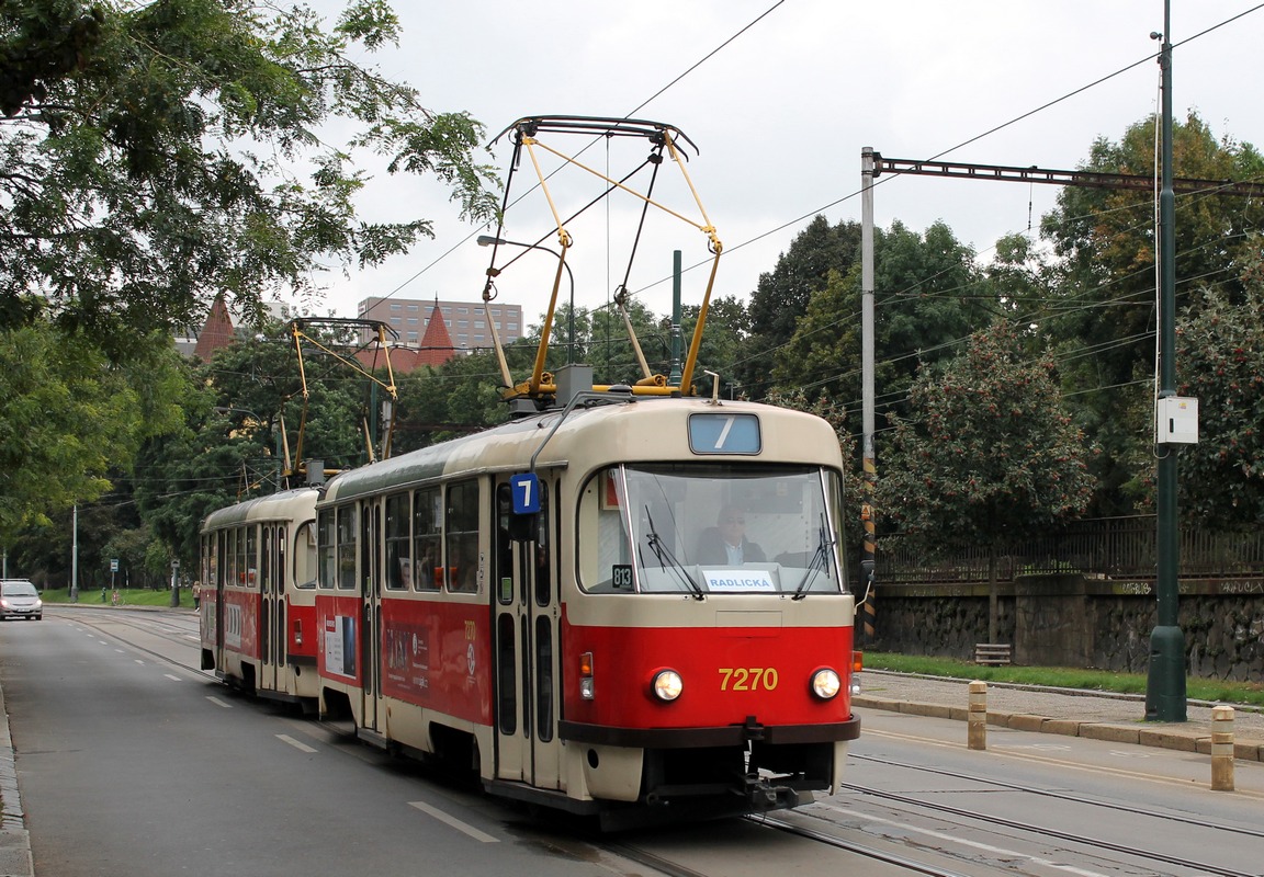 Прага, Tatra T3SUCS № 7270