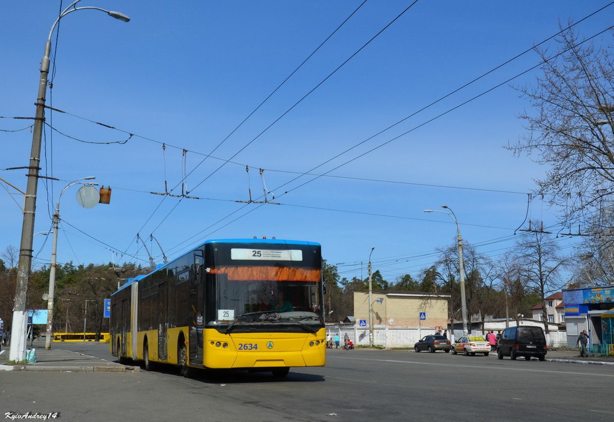 Киев, ЛАЗ E301D1 № 2634