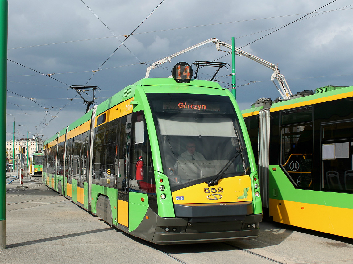 Познань, Solaris Tramino S105p № 552
