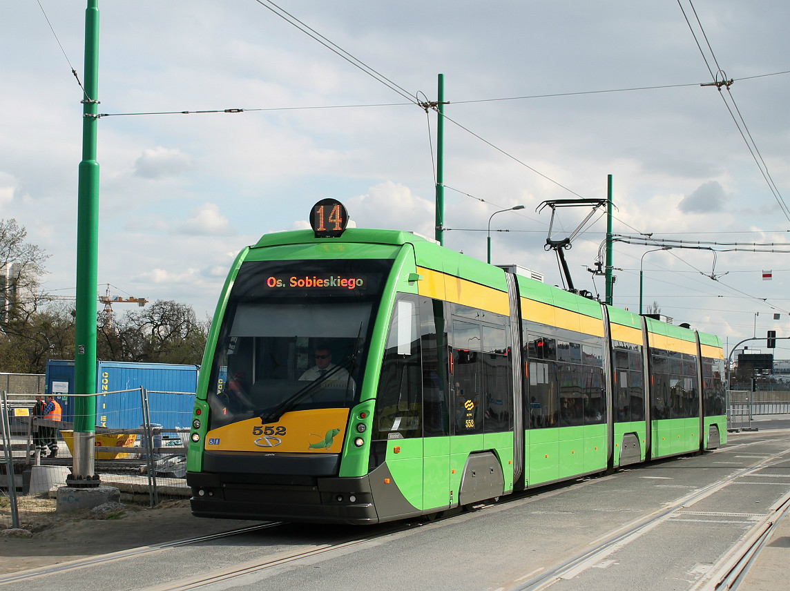 Познань, Solaris Tramino S105p № 552