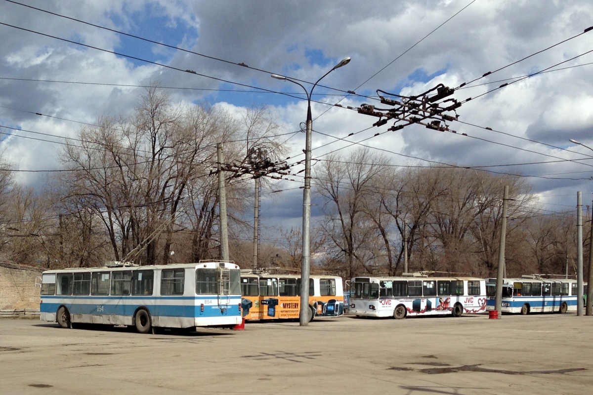 Самара, ЗиУ-682В-012 [В0А] № 854; Самара — Троллейбусное депо № 2