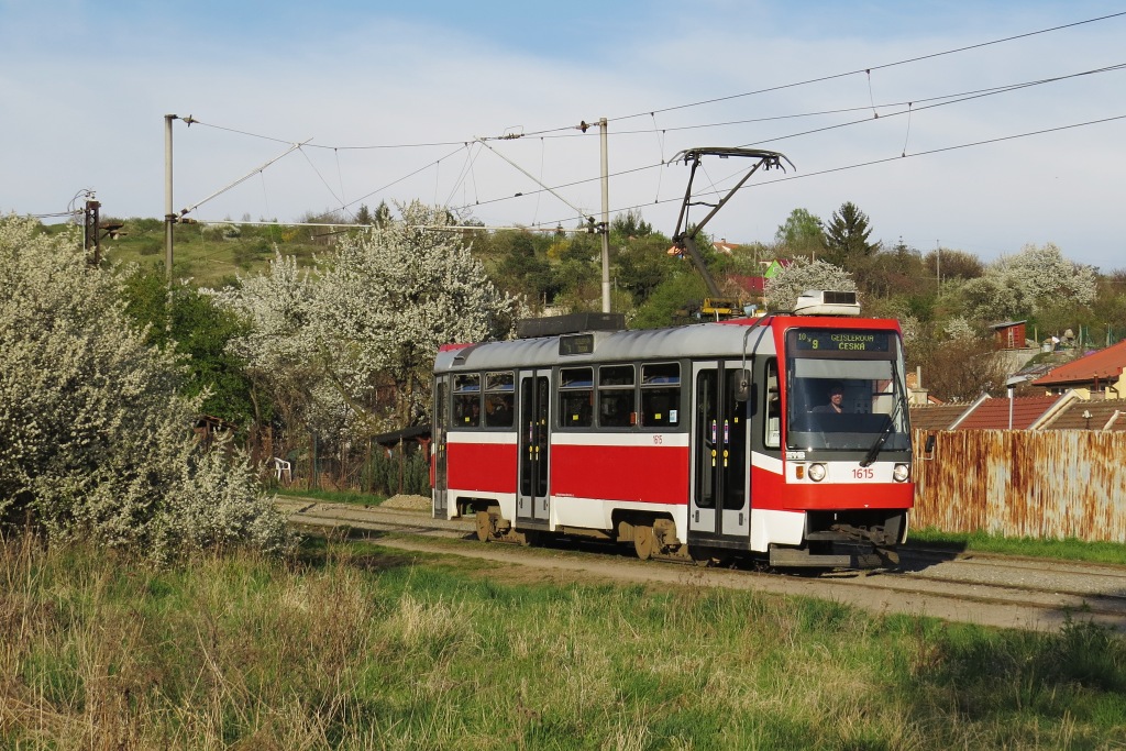 Brno, Tatra T3R (1995) № 1615