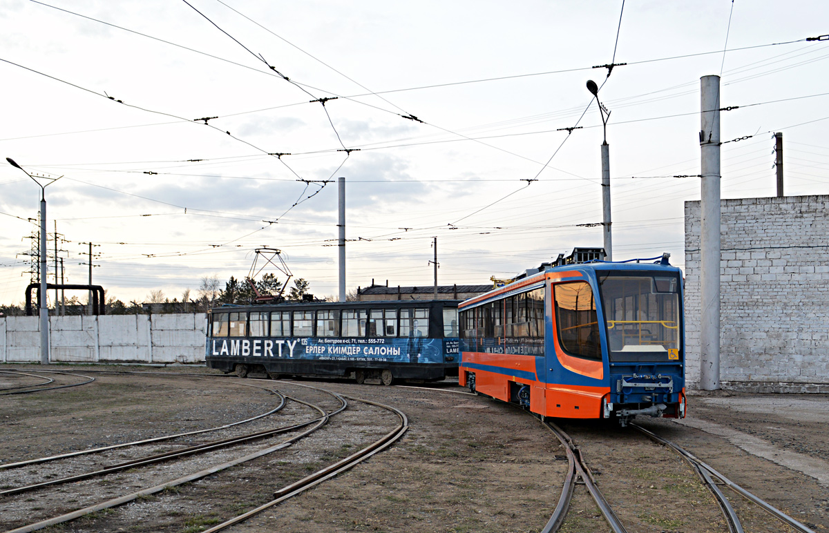 Павлодар, 71-605 (КТМ-5М3) № 135; Павлодар, 71-623-02 № 153